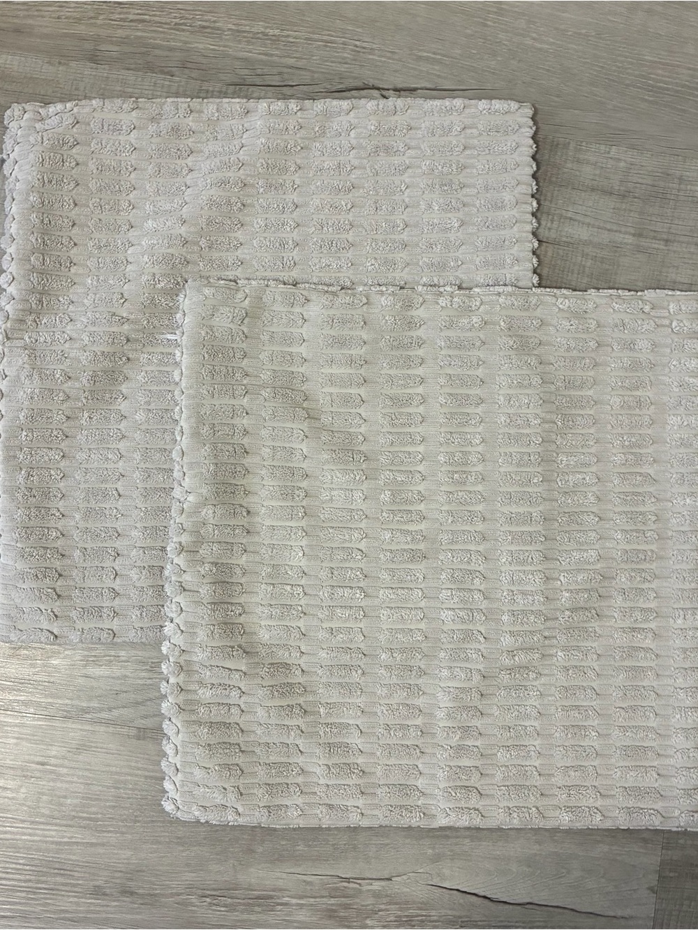 waffle-textured pillow cases